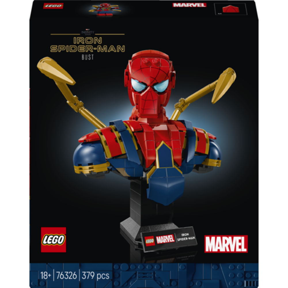 Lego Iron Spider-Man Bust